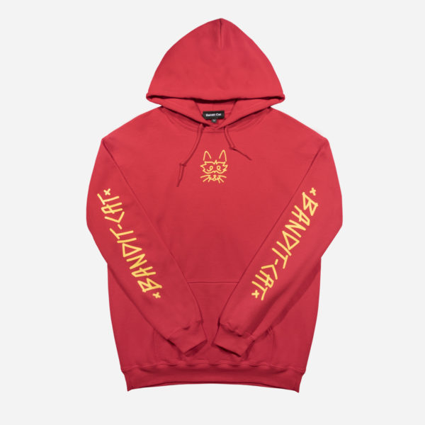 Classic red hoodie