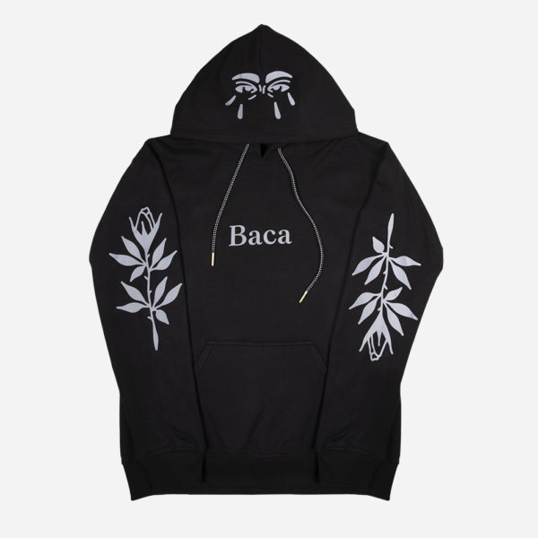 Reflective hoodie Viandebleue X Baca